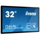 iiyama ProLite TF3215MC-B2 pantalla para PC 80 cm (31.5'') 1920 x 1080 Pixeles Full HD LED Pantalla táctil Quiosco Negro